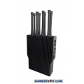 Heracles 8 Antenna 70W 5G 4G LTE 3G WIFI GPS L1 Jammer up to 60m